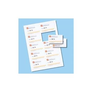 (まとめ)サンワサプライ マルチタイプ名刺カード・特厚 JP-MCM08N【×5セット】