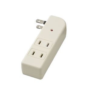 (まとめ)YAZAWA 雷ガード付サイドタップ Y02SK300WH【×10セット】