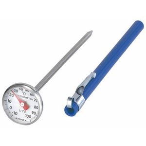 (まとめ)EMPEX クイックサーモ TD-8256 ブルー【×5セット】