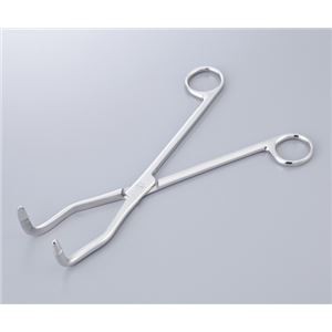 白金付トング 210mm 金属製スタンド、クランプ、トング