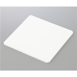 アルミナ板 多孔質150×150×3mm 粉砕・混合・ふるい用品