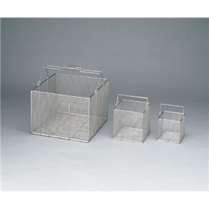 ステン角型洗浄カゴ 特大 洗浄カゴ