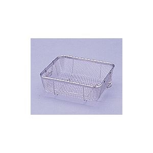 ステンクリーンバスケット 浅型 洗浄カゴ