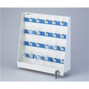 ビーカー掛け 片面タイプ・W600 器具乾燥器