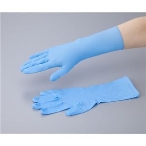 クリーンノールニトリル手袋ロングSケース 一般手袋