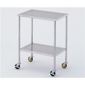 ステンレスパンチング導電ワゴンSD2PS 無塵環境関連機器