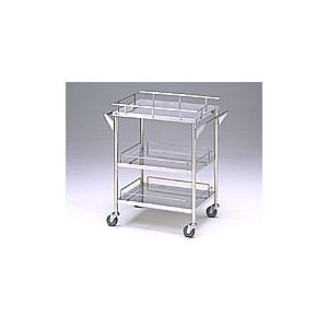 ステンレスパンチングワゴンSS-3P