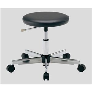 カラフルラウンドチェアLRC-BK クリーンルーム用品