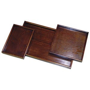 丸十 木製盆 スリーセット 783631