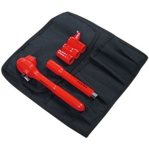 KNIPEX（クニペックス）HEV-1 HV・EV車用絶縁ソケットレンチセット