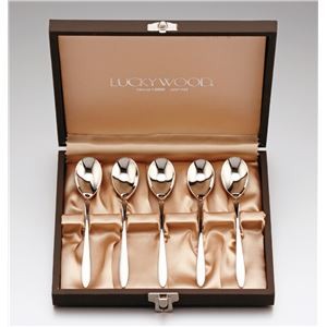 【LUCKY WOOD】プレコ ティースプーンセット 5pc.