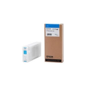(業務用3セット) 【純正品】 EPSON エプソン インクカートリッジ 【SC1C35 C シアン】
