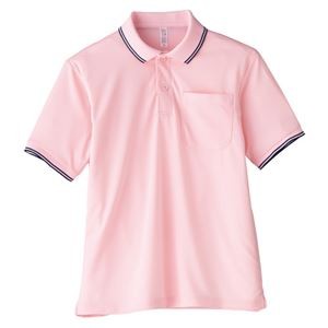 （まとめ） Natural Smile ポロシャツユニセックスMS3112 LL ライトPK【×2セット】