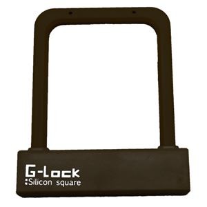 ヤマシロ(山城) G-LOCK シリコンスクエアロック BK(ブラック)