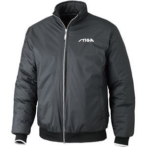 STIGA（スティガ） 卓球アウター SEASON JACKET シーズンジャケット ブラック 3XS