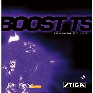 STIGA（スティガ） テンション系裏ソフトラバー BOOST TS（ブースト TS） レッド 特厚