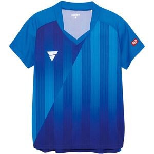 VICTAS（ヴィクタス） VICTAS V‐LS054 レディース ゲームシャツ 31468 ブルー S