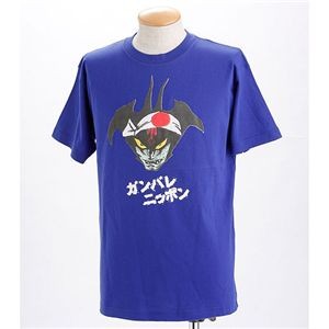 むかしむかし アニメコラボ!サッカーW杯日本代表応援Tシャツ 【10番 デビルマン】 ジャパンブルー S