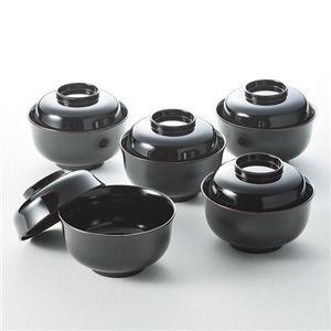 溜 煮物椀5客揃 K21105614