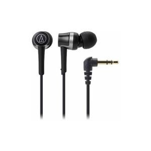 （まとめ） Audio-Technica オーディオテクニカ ATH-CKR30-BK ダイナミック密閉型カナルイヤホン（ブラック） 【×2セット】