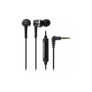 Audio-Technica オーディオテクニカ ATH-CKR30IS-BK マイク＆コントローラー搭載ダイナミック型カナルイヤホン（ブラック）