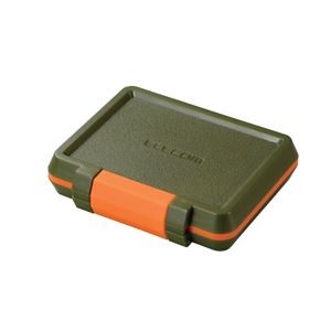 （まとめ） エレコム SD／microSDカードケース（耐衝撃） CMC-SDCHD01GN 【×5セット】