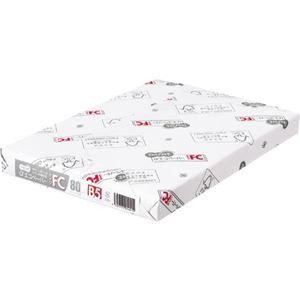（まとめ）TANOSEE αエコペーパータイプFC B5 標準 80g 1冊(250枚) 【×20セット】