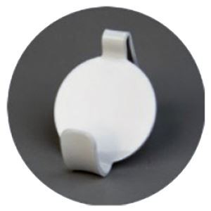 【10セット】石膏ボード専用 Petaフック はく(ホワイト)パック[2個入]【0211-00551】