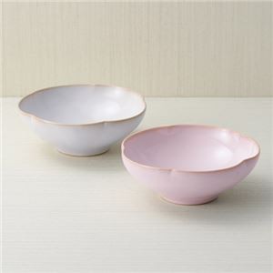 （まとめ） 萩焼 ペア花鉢 K20307629 【×2セット】