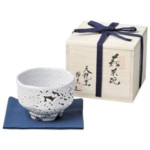 原節夫作 白萩楽形茶碗 K21305110