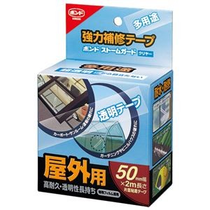 (まとめ）コニシ ストームガードクリア 50mm #04929【×10セット】