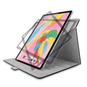エレコム iPad Pro 11インチ 2018年モデル/フラップカバー/ソフトレザー/360度回転/ブラック TB-A18M360BK