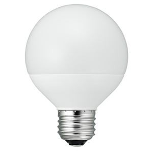5個セット YAZAWA G70ボール形LED 40W相当 E26 N色 LDG4NG70X5