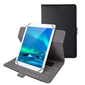 エレコム タブレット汎用ブックタイプケース/ソフトレザー/360度回転/7.0～8.4inch/ブラック TB-08360BK