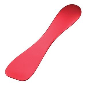 （まとめ）遠藤産商 アルミアイスクリームスプーン レッド 8114233【×5セット】