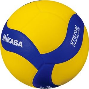 MIKASA（ミカサ）バレーボール トレーニングボール5号球 370g【VT370W】