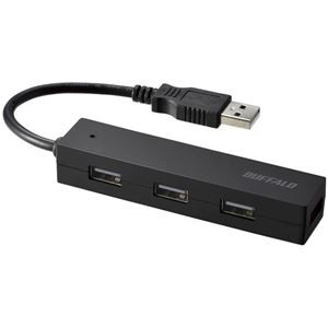 バッファロー（サプライ） USB2.0 バスパワー 4ポート ハブ ブラック BSH4U050U2BK