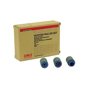 （まとめ）【純正品】OKI RS-C3RT 給紙 ローラーセット（トレイ1・ゾウセ）【×5セット】