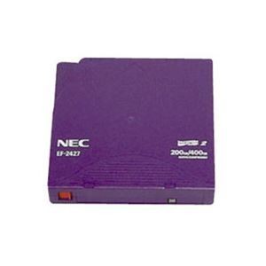 (まとめ）NEC LTO Ultrium2 データカートリッジ 200GB(非圧縮時)/400GB(圧縮時) EF-2427 1巻【×3セット】