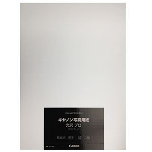 (まとめ）キヤノン 写真用紙・光沢プロ[プラチナグレード] 300g PT-201A220 A2 8666B020 1冊(20枚)【×3セット】
