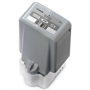 (まとめ）キヤノン インクタンクPFI-1000GY グレー 80ml 0552C004 1個【×3セット】