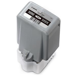 (まとめ）キヤノン インクタンクPFI-1000MBK マットブラック 80ml 0545C004 1個【×3セット】