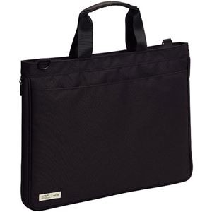 (まとめ）リヒトラブ SMART FITキャリングバッグ ブラック A-7582-24 1個【×3セット】