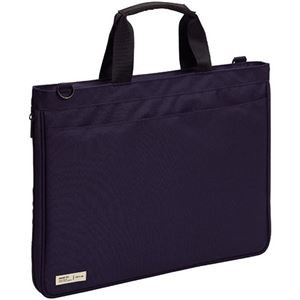 (まとめ）リヒトラブ SMART FITキャリングバッグ ネイビー A-7582-11 1個【×3セット】