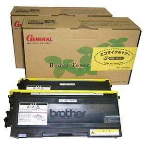 (まとめ）エコサイクルトナー TN-25Jタイプ限定2本セット 1個【×3セット】