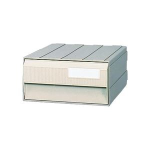 (まとめ）サカセ化学工業 ビジネスカセッター A41段 グレー A4-241A 1台【×3セット】