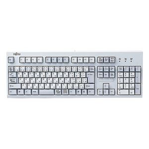 (まとめ) サンワサプライ キーボード防塵カバー富士通 FMV-DESKTOPシリーズ用 FA-FMV323N 1枚 【×5セット】