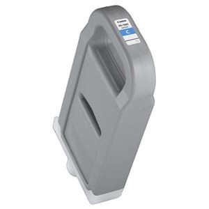 (まとめ) キヤノン Canon インクタンク PFI-706 顔料シアン 700ml 6682B001 1個  【×5セット】