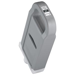 (まとめ) キヤノン Canon インクタンク PFI-707BK 染料ブラックインク 700ml 9821B001 1個  【×5セット】
