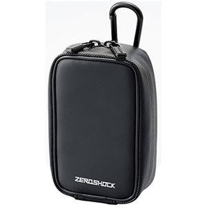 (まとめ) エレコム ZEROSHOCKカメラケースW83×D50×H135mm ブラック ZSB-DG014BK 1個 【×10セット】